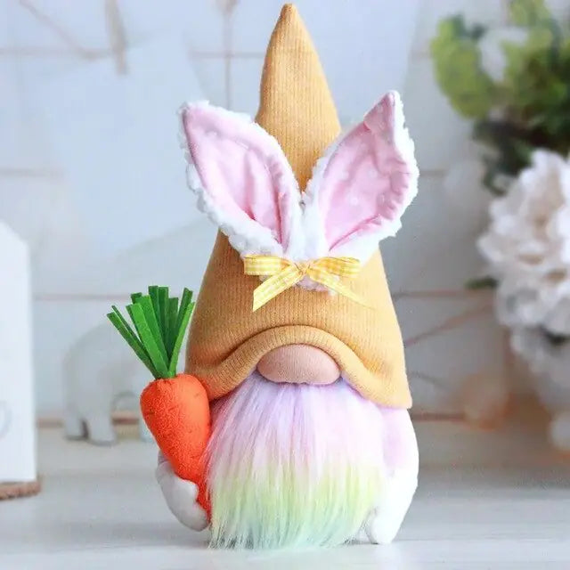 Easter Faceless Doll Decoration Bunny