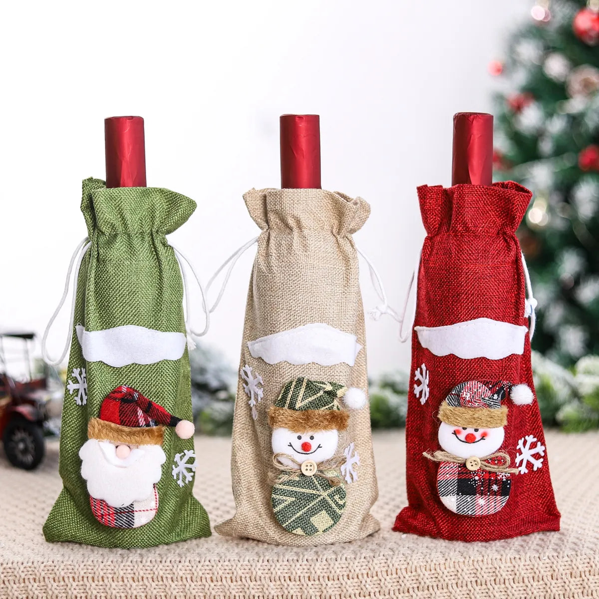 Wine Bottle Covers Set