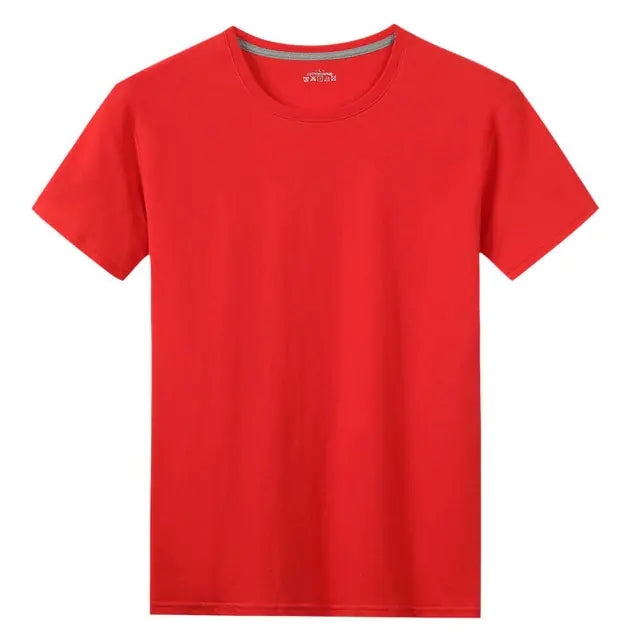 Plain Colored Short Sleeve Tees