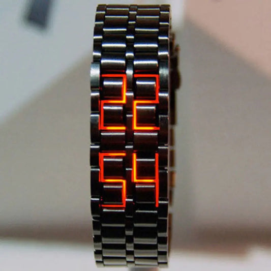 Lava Led Waterproof Watch