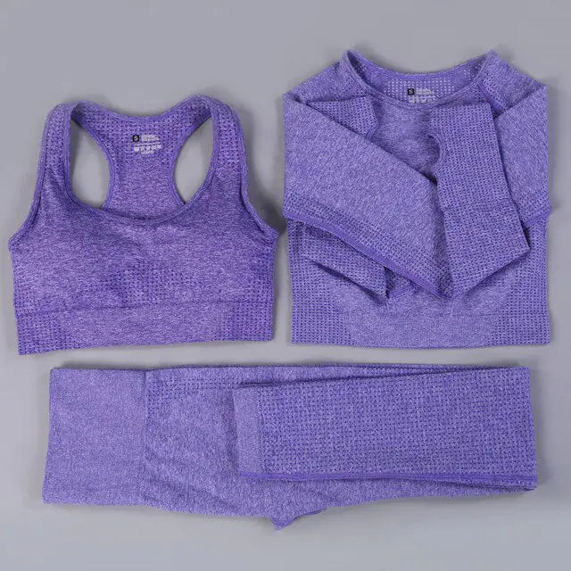 Seamless Women Workout Sportswear Sets