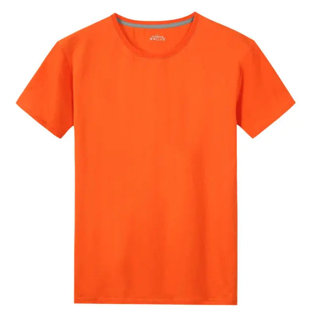 Plain Colored Short Sleeve Tees