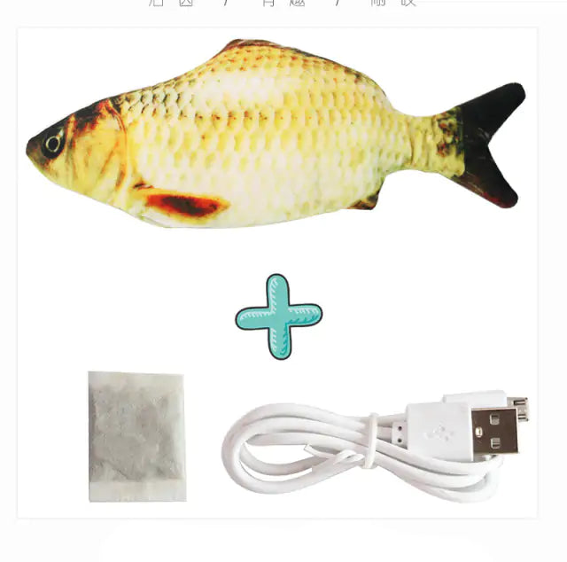 Interactive Toy Fish for Cats