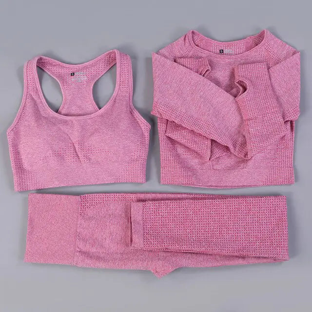 Seamless Women Workout Sportswear Sets