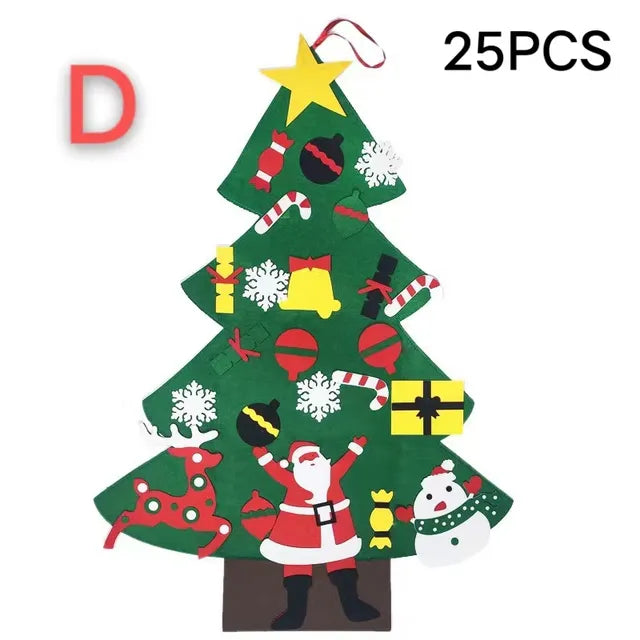 DIY Felt Christmas Tree Kit 2024