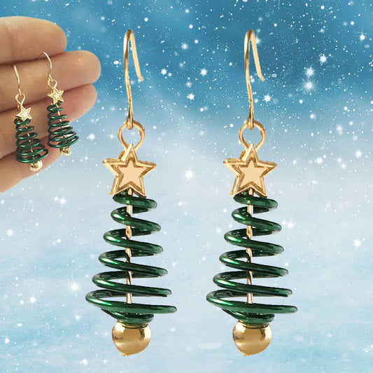 Christmas Tree Earrings