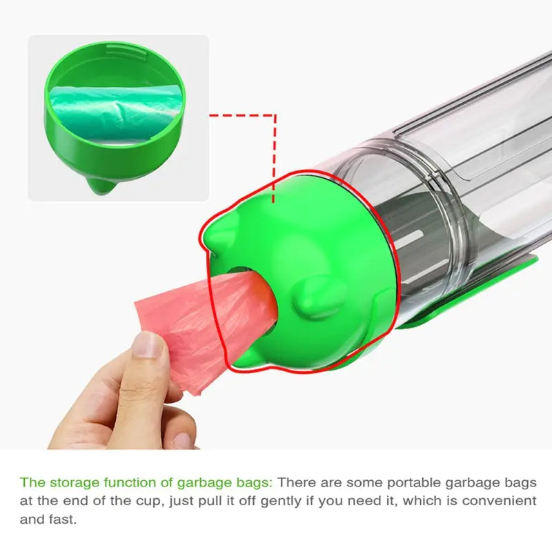 Pet Hydration + Snack Bottle