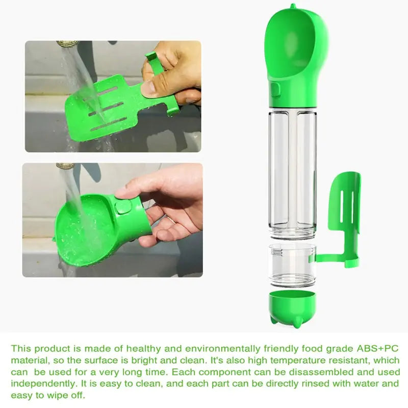 Pet Hydration + Snack Bottle