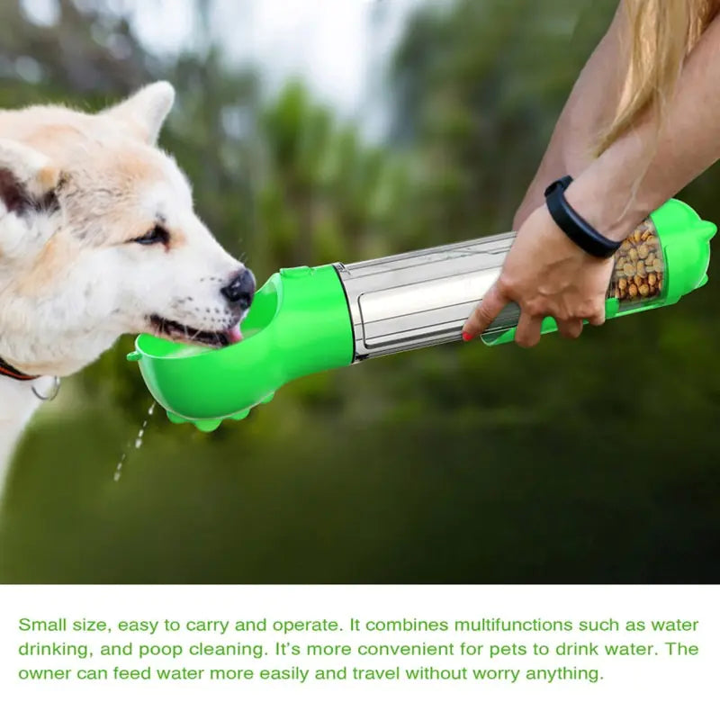 Pet Hydration + Snack Bottle